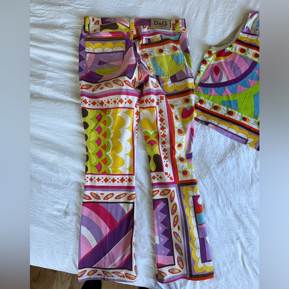 Dolce and Gabbana D&G authentic vintage matching set, sizes in photos. - Picture 4 of 7